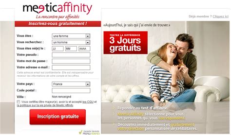 meetic inscription gratuite 3 jours|Loffre meetic gratuit 3 jours 2024 pour les célibataires